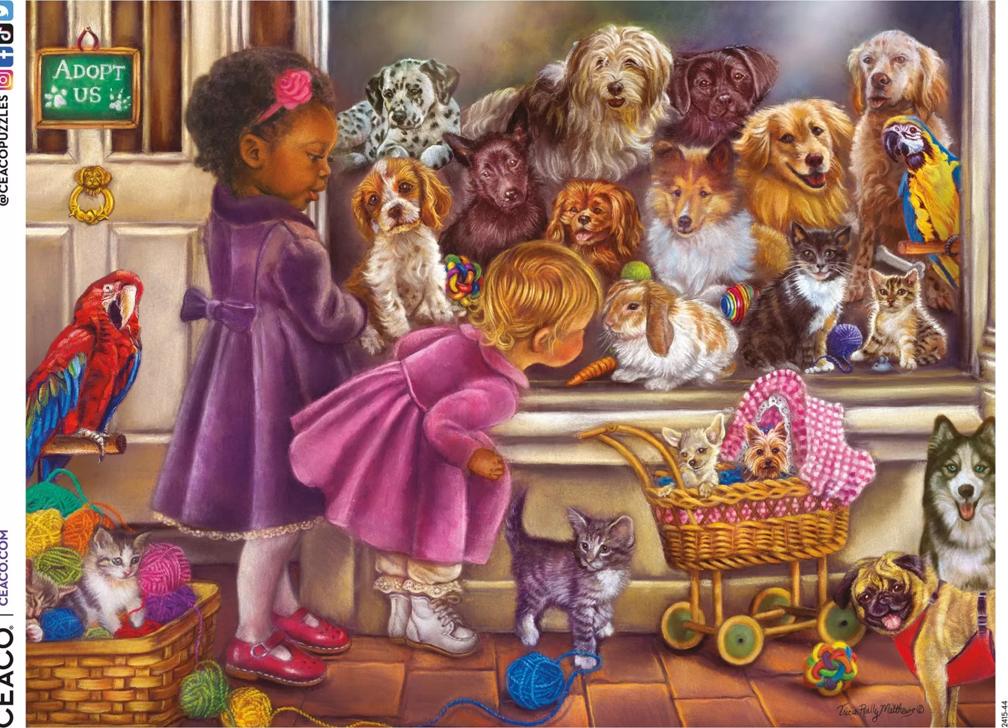 Ceaco 500 Piece Puzzle - Adopt Us* Animal Puzzles