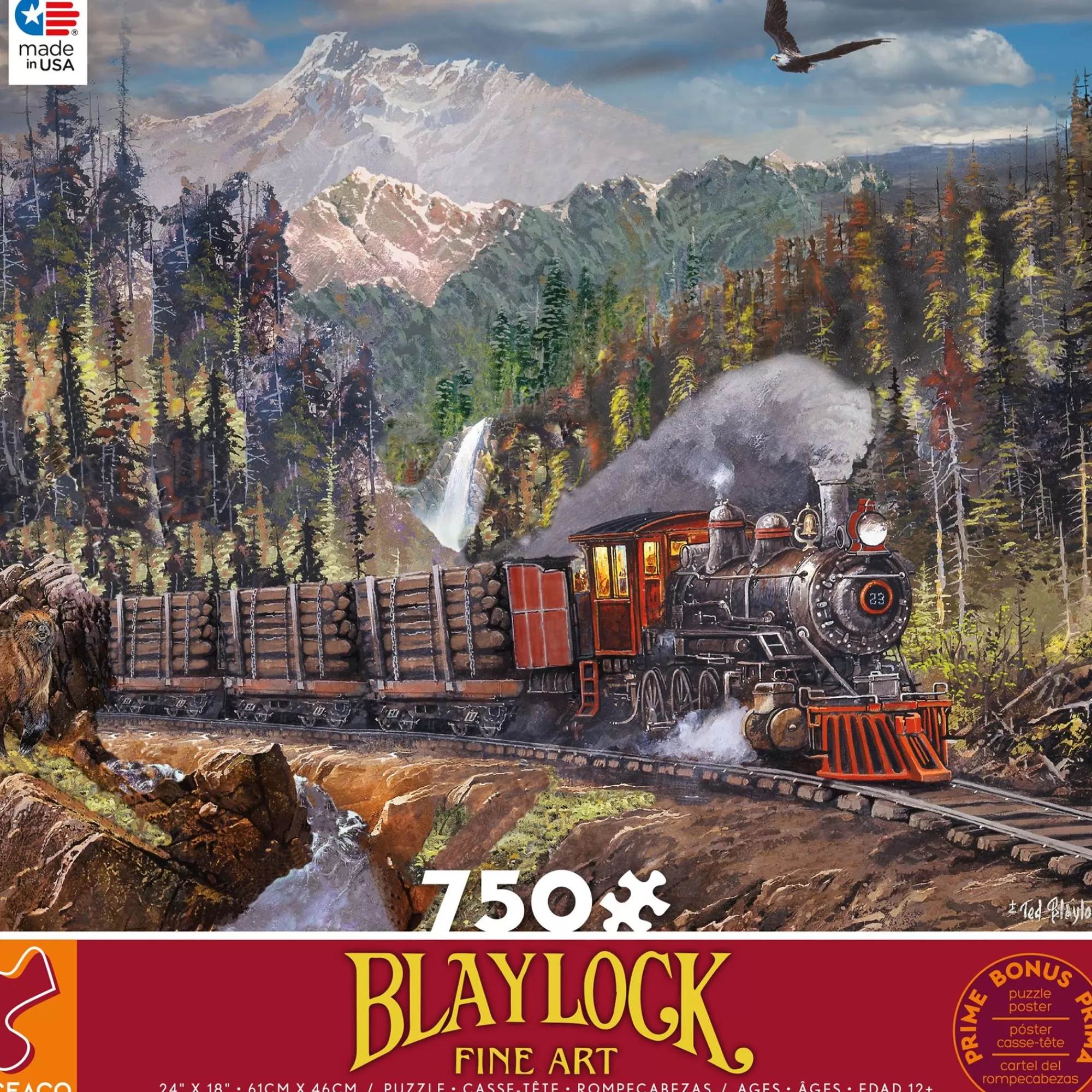 Ceaco Blaylock - Placerville - 750 Piece Puzzle* Made In Usa' Puzzles