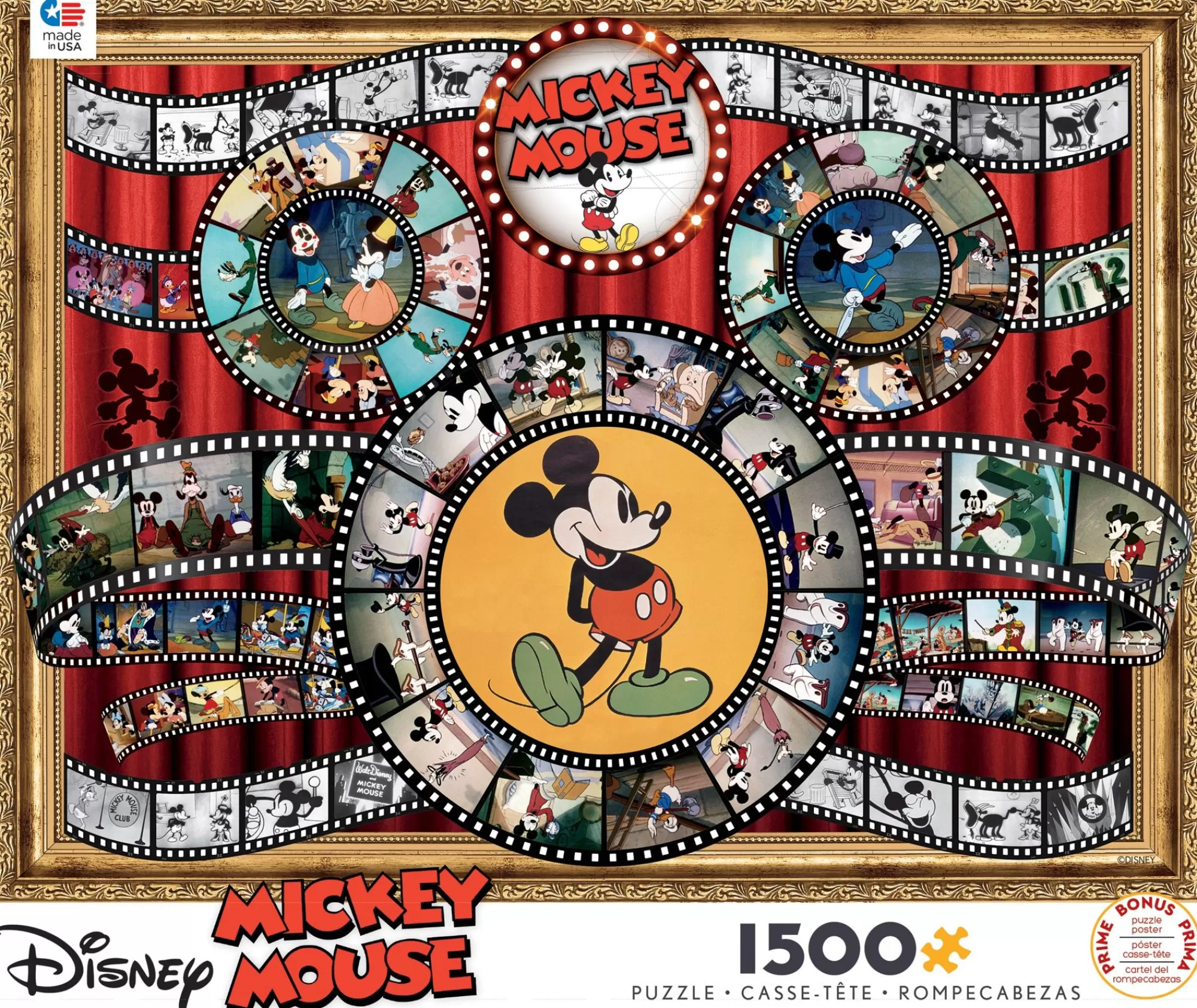 Ceaco Disney - Movie Reel - 1500 Piece Puzzle* Comic Art Puzzles