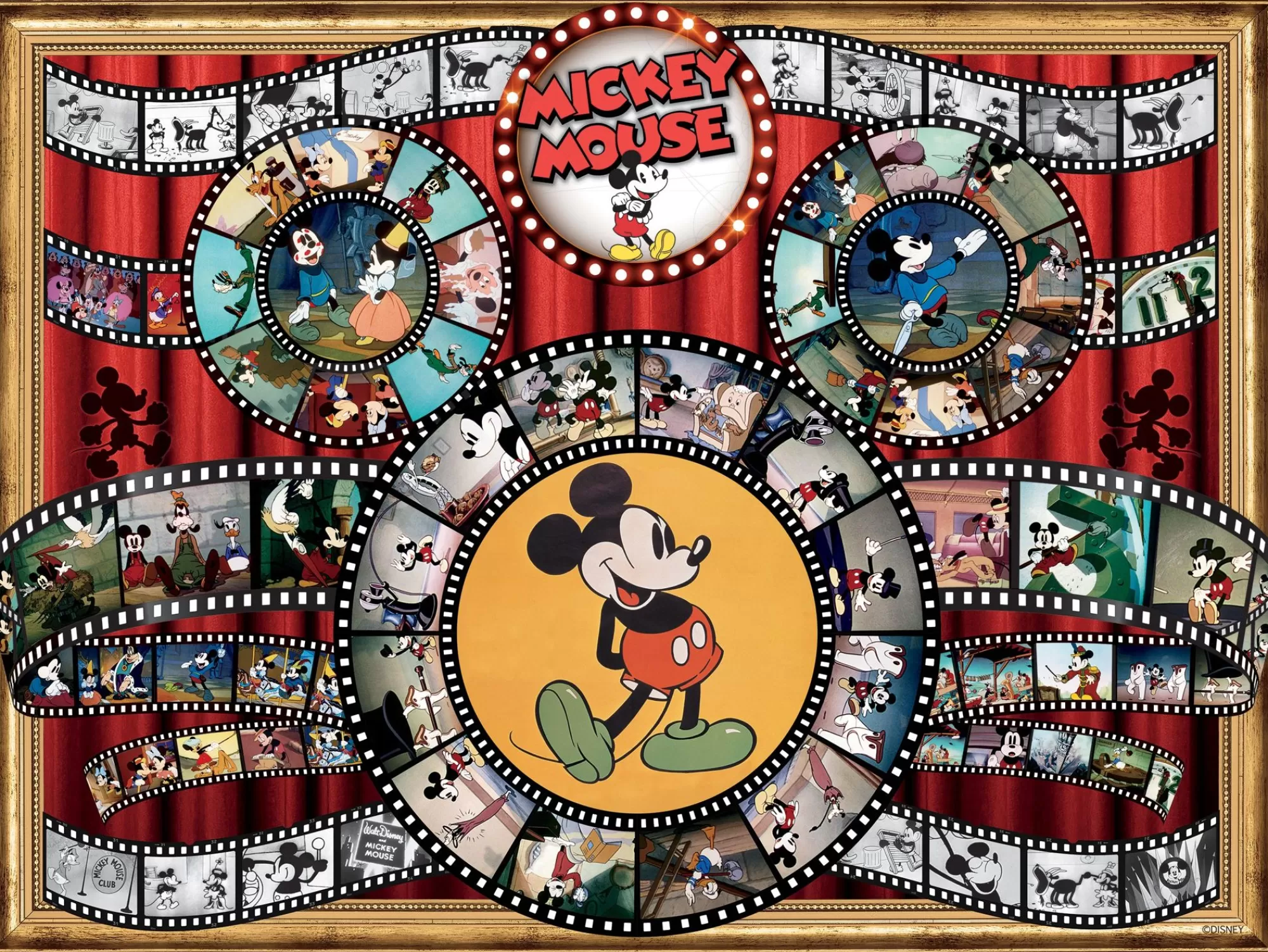 Ceaco Disney - Movie Reel - 1500 Piece Puzzle* Comic Art Puzzles