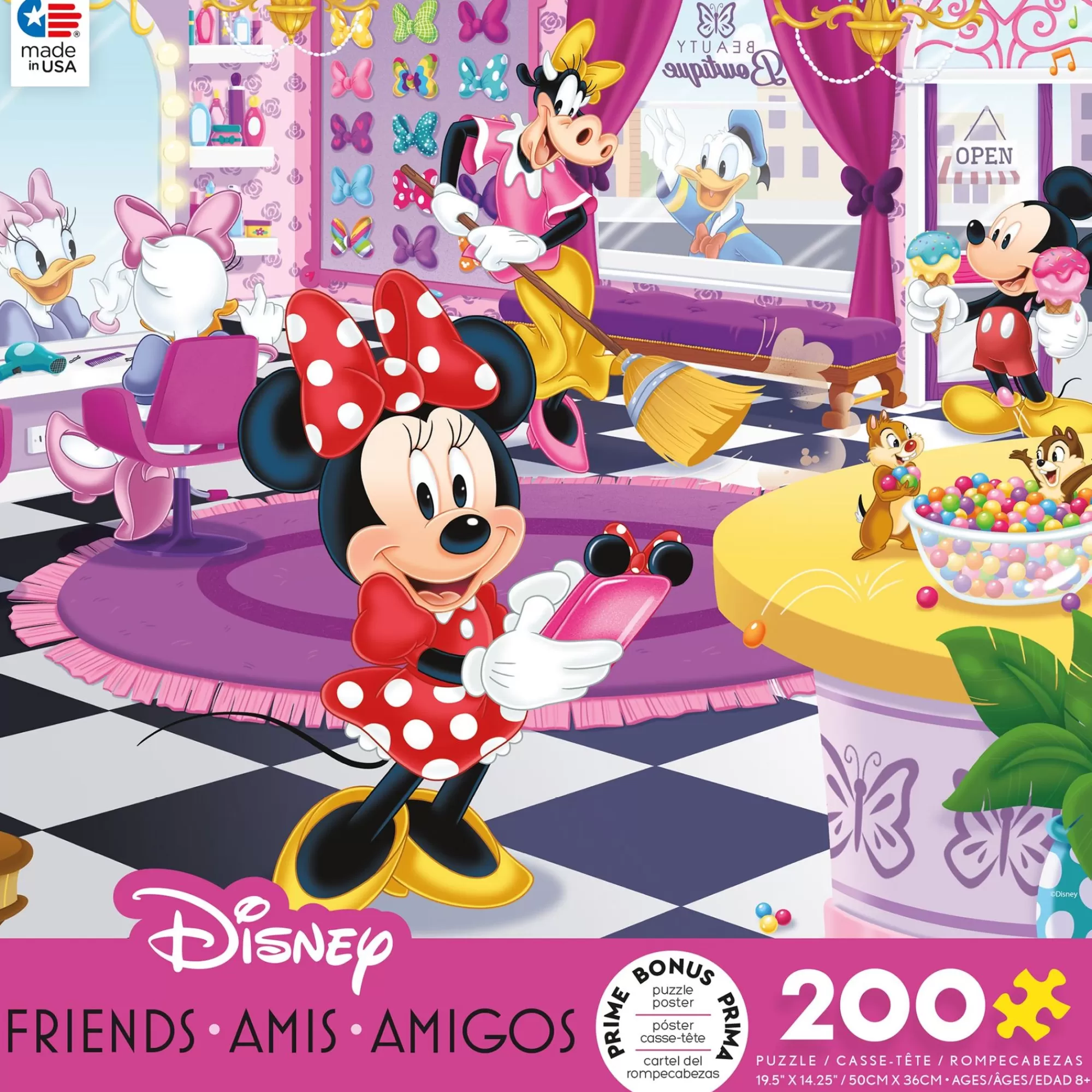 Ceaco Disney Friends - Minnie'S Bowtique- 200 Piece Puzzle* Disney Puzzles