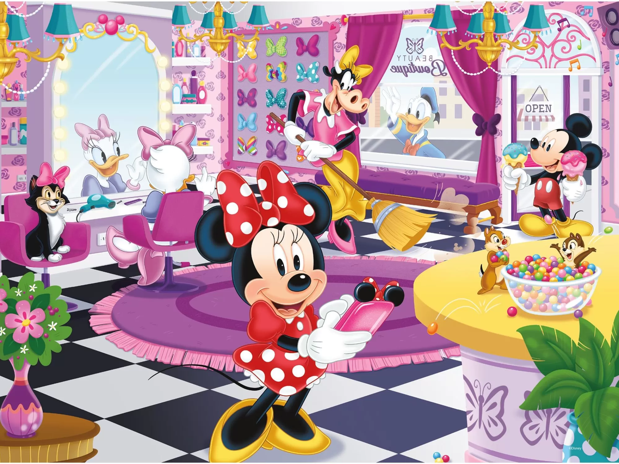 Ceaco Disney Friends - Minnie'S Bowtique- 200 Piece Puzzle* Disney Puzzles