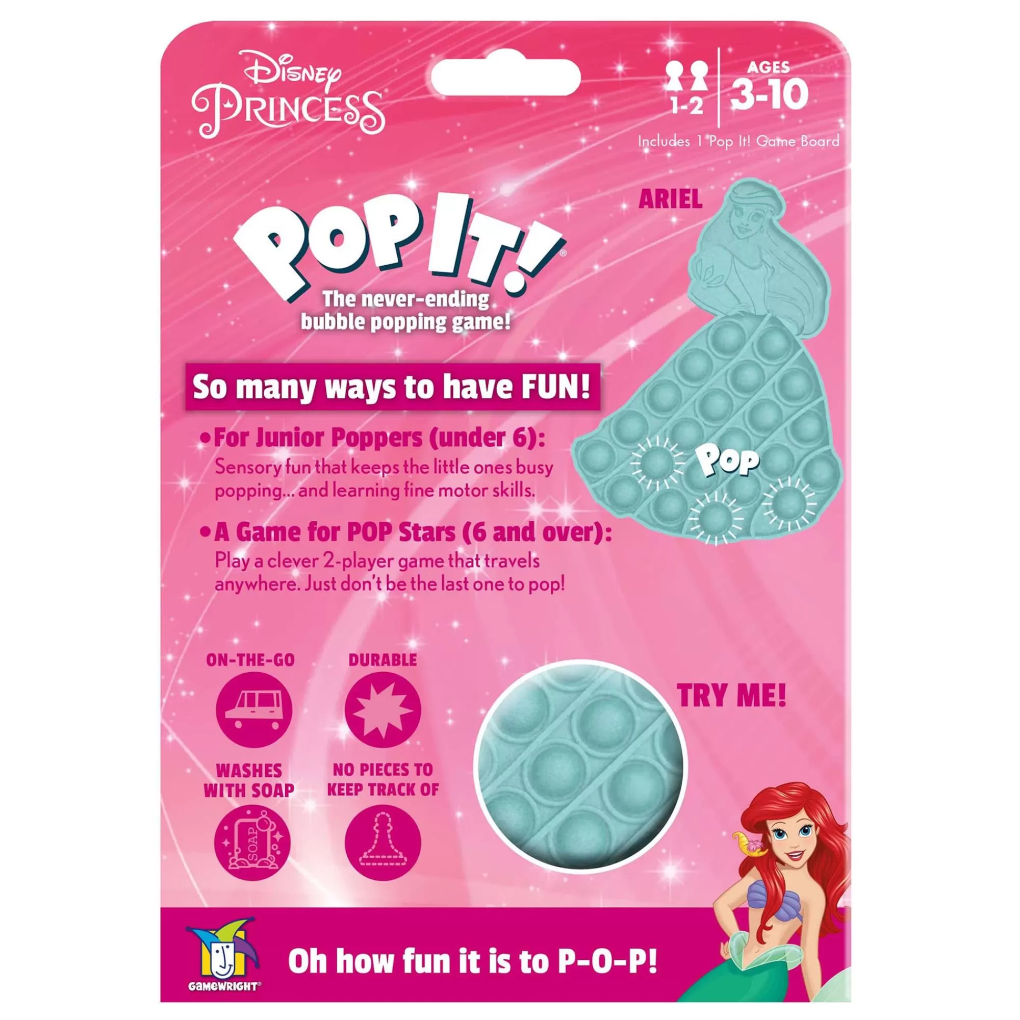 Ceaco Disney Pop It! - Ariel* Gamewright Games