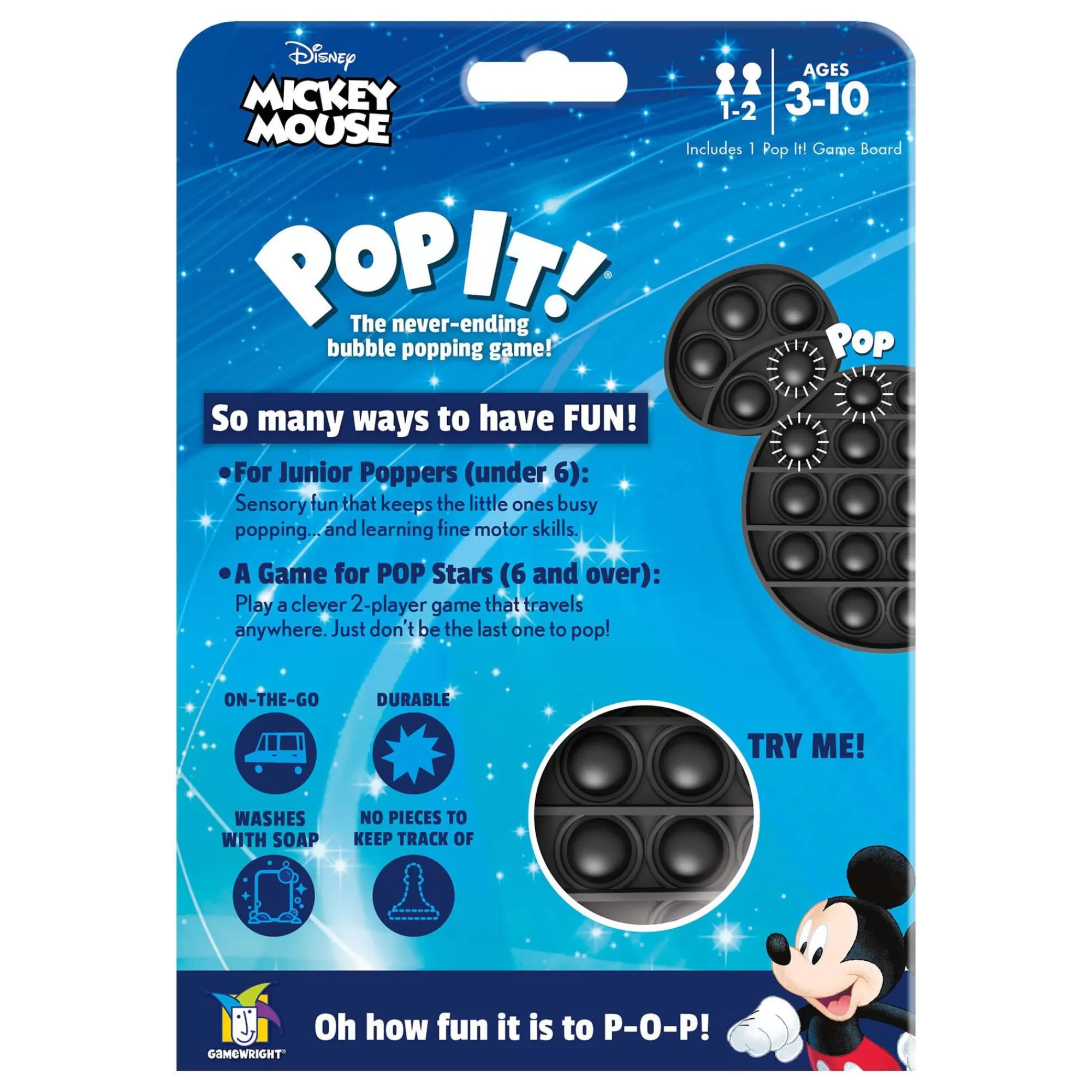 Ceaco Disney Pop It! - Mickey Mouse* Gamewright Games