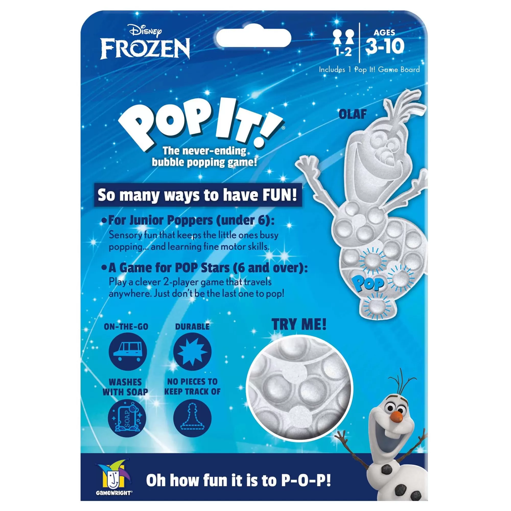 Ceaco Disney Pop It! - Olaf* Gamewright Games