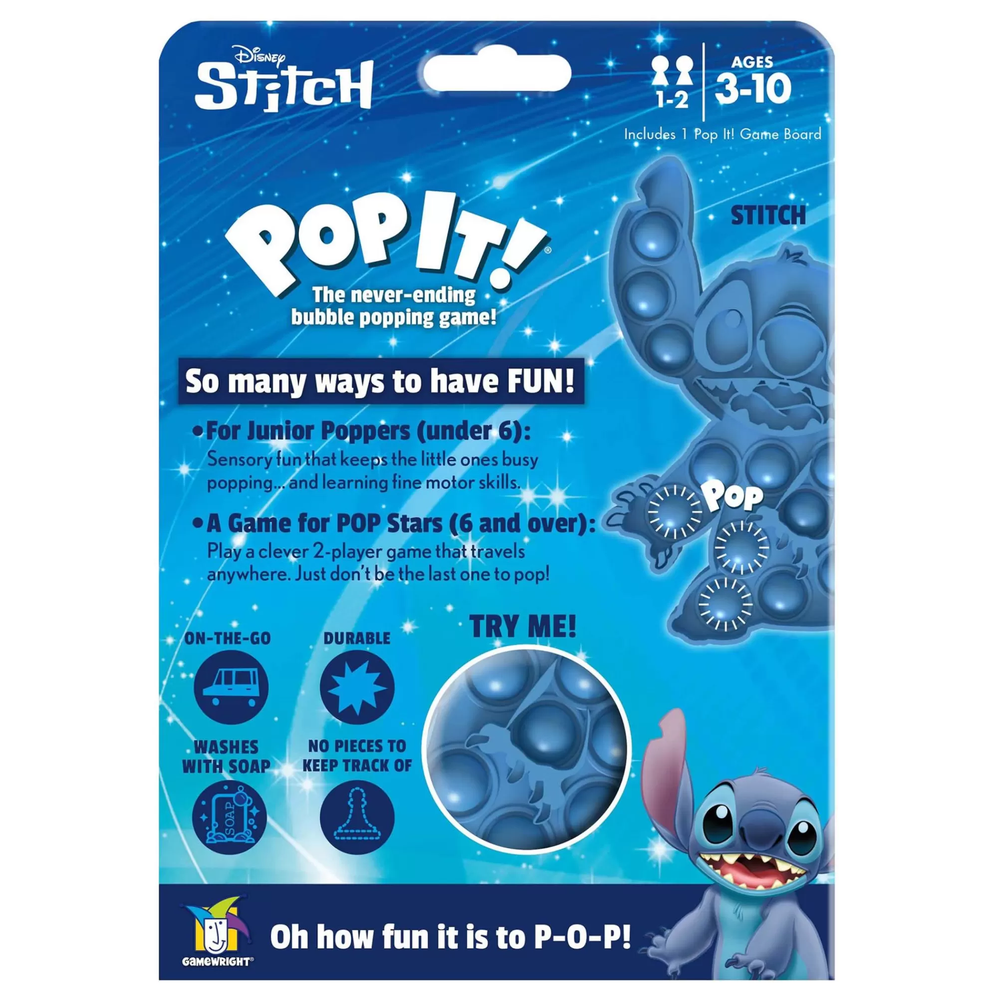 Ceaco Disney Pop It! - Stitch* Gamewright Games