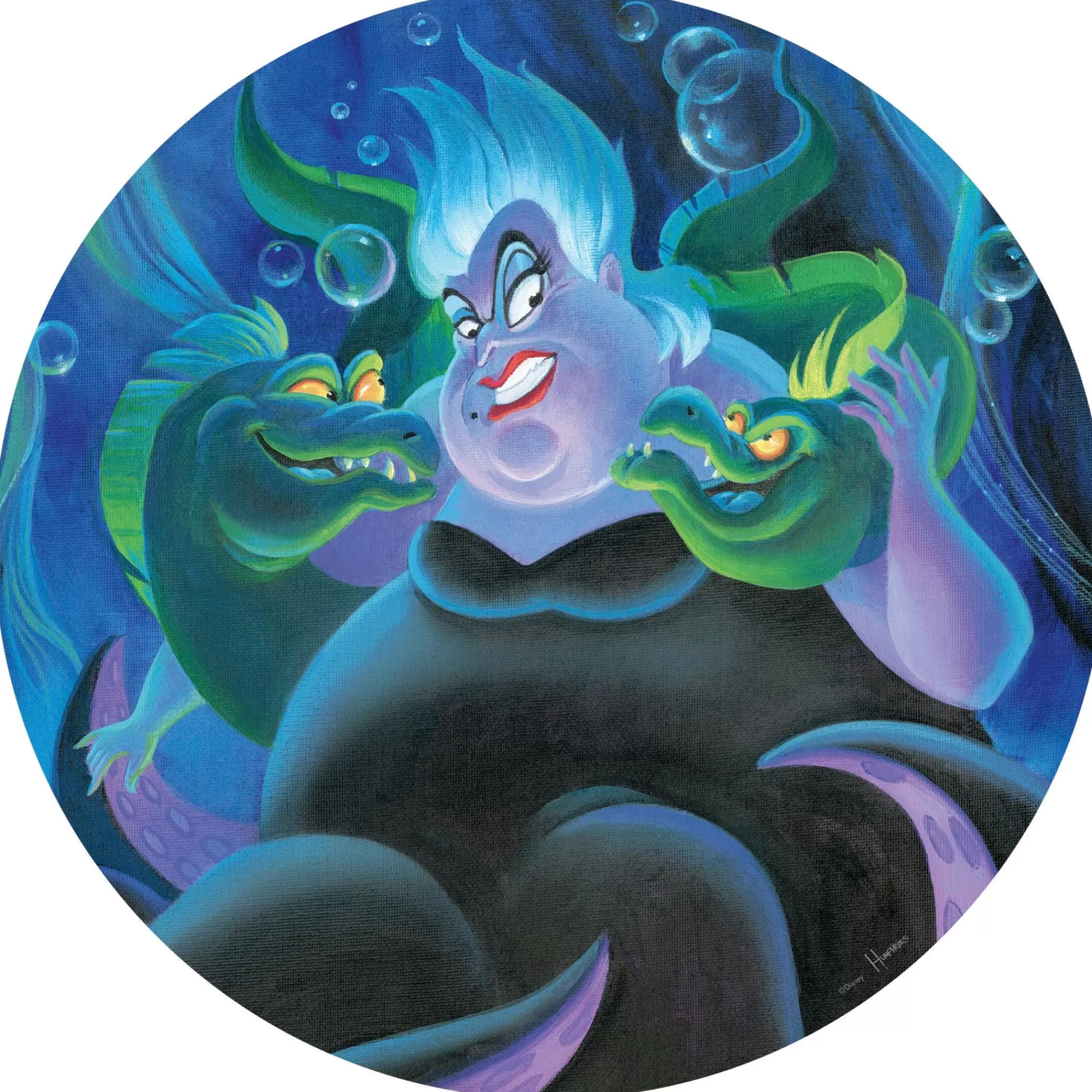 Ceaco Disney Round - Villains - 500 Piece Puzzle* Disney Puzzles