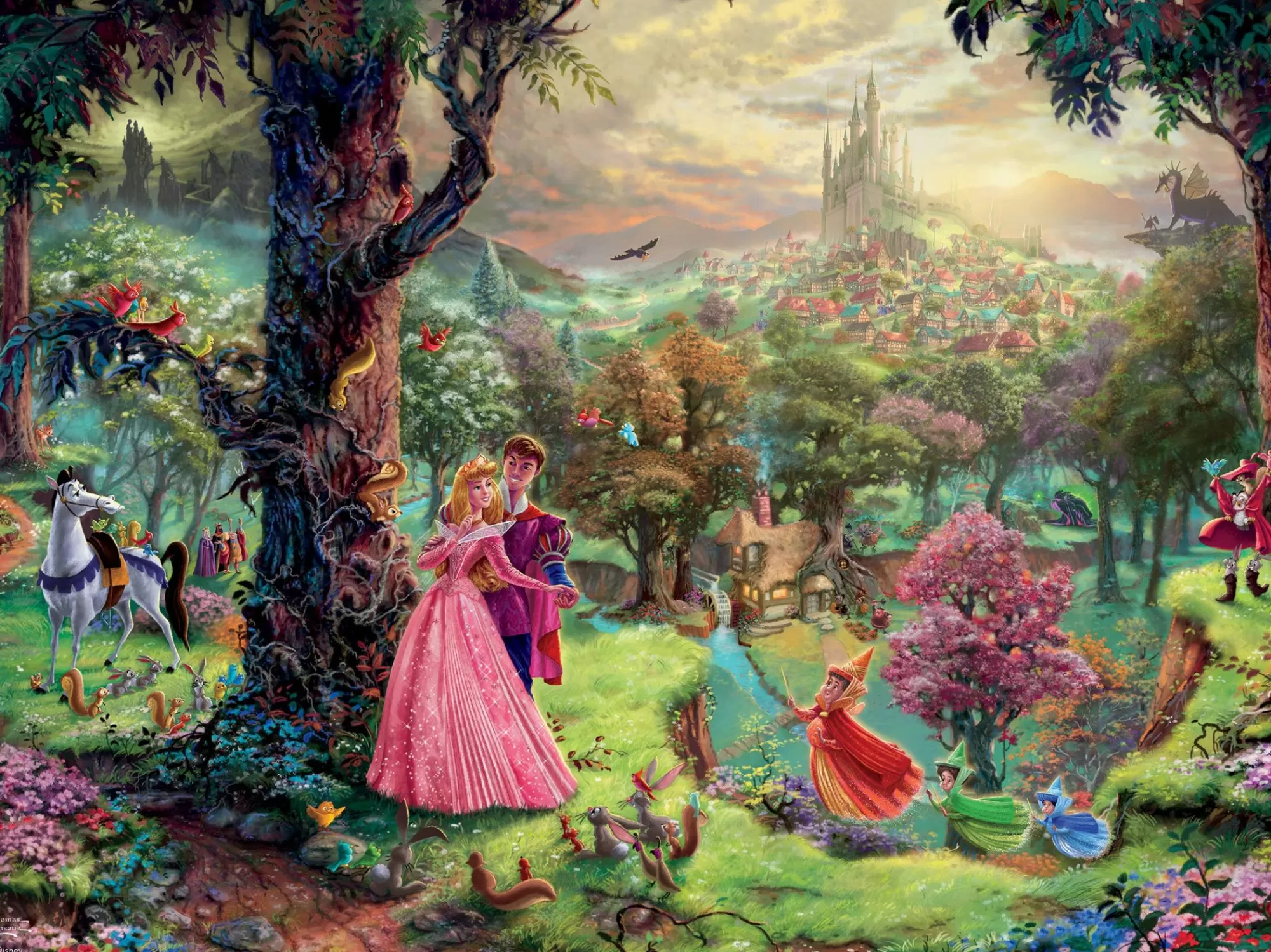 Ceaco Disney Sleeping Beauty - 1500 Piece Puzzle* Disney Puzzles