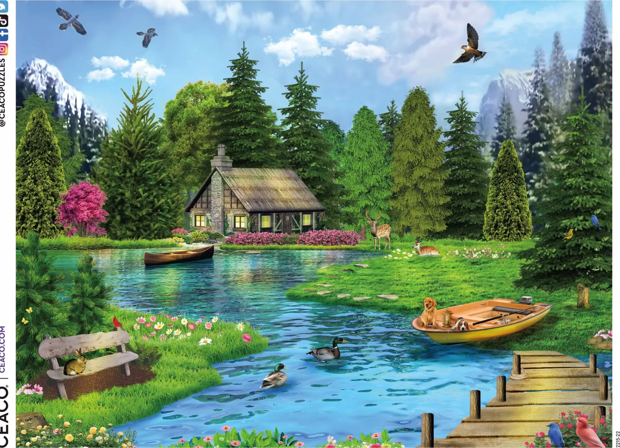 Ceaco Dream Lake - 300 Piece Puzzle* Landscapes