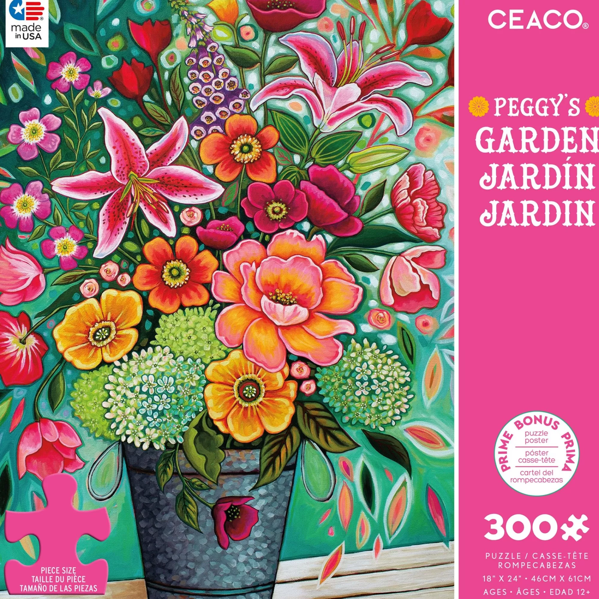 Ceaco Florenza - 300 Piece Puzzle* Flowers Puzzles