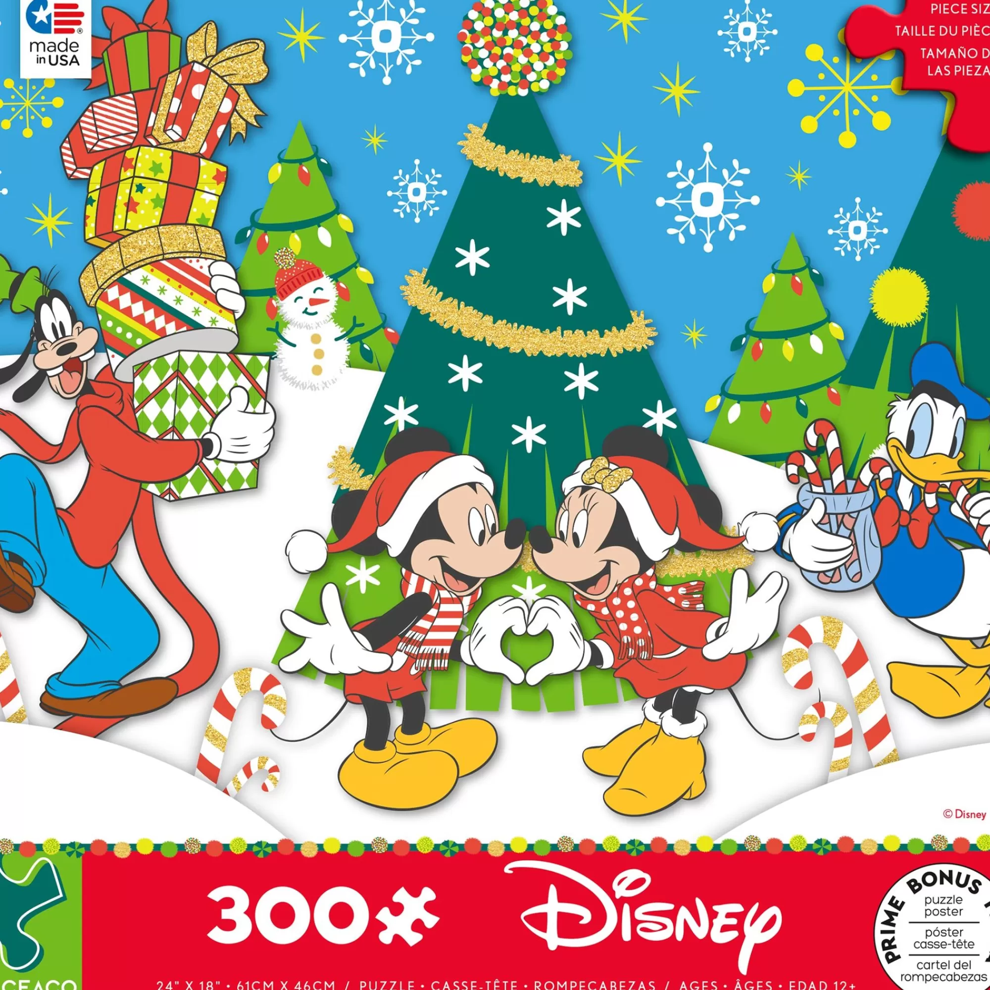 Ceaco Holiday Love - 300 Piece Disney Puzzle* Holiday Puzzles