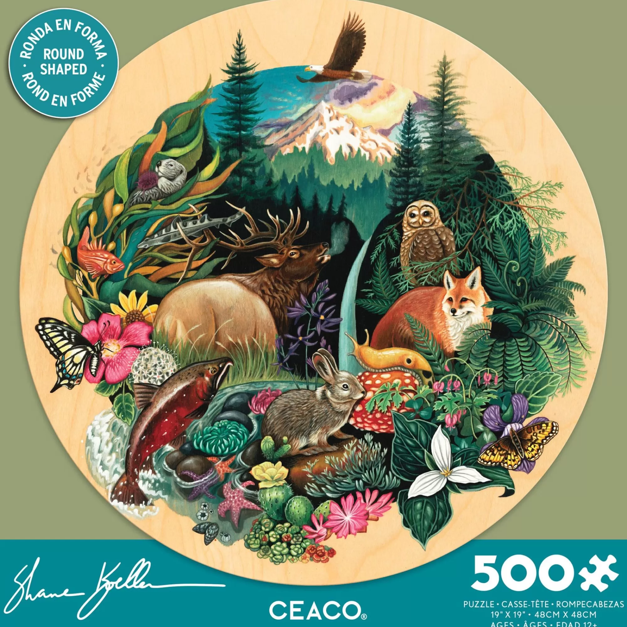 Ceaco Nature'S Beauty - 500 Piece Puzzle* Animal Puzzles