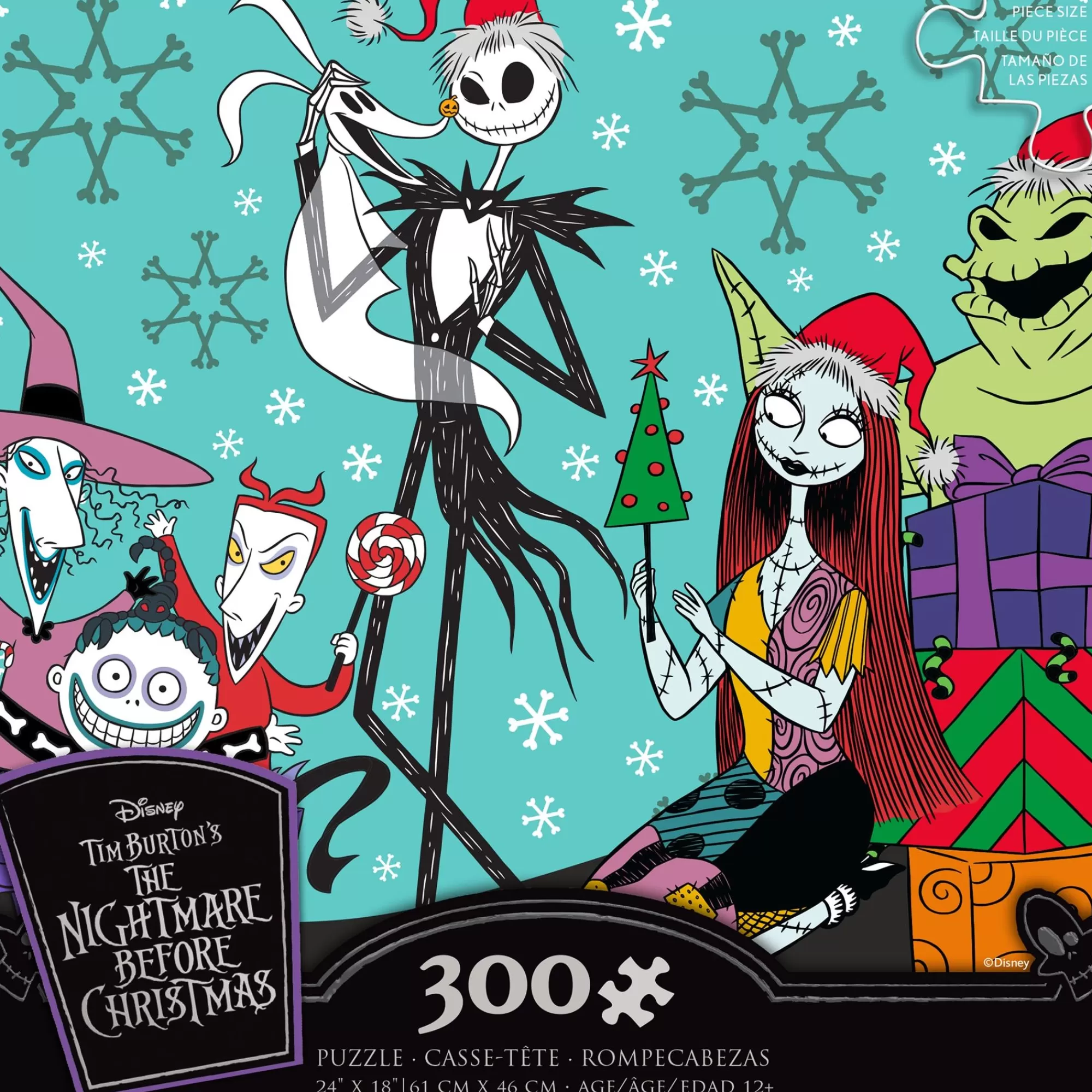 Ceaco Nightmare Before Christmas - Christmas Party - 300 Piece Puzzle* Holiday Puzzles