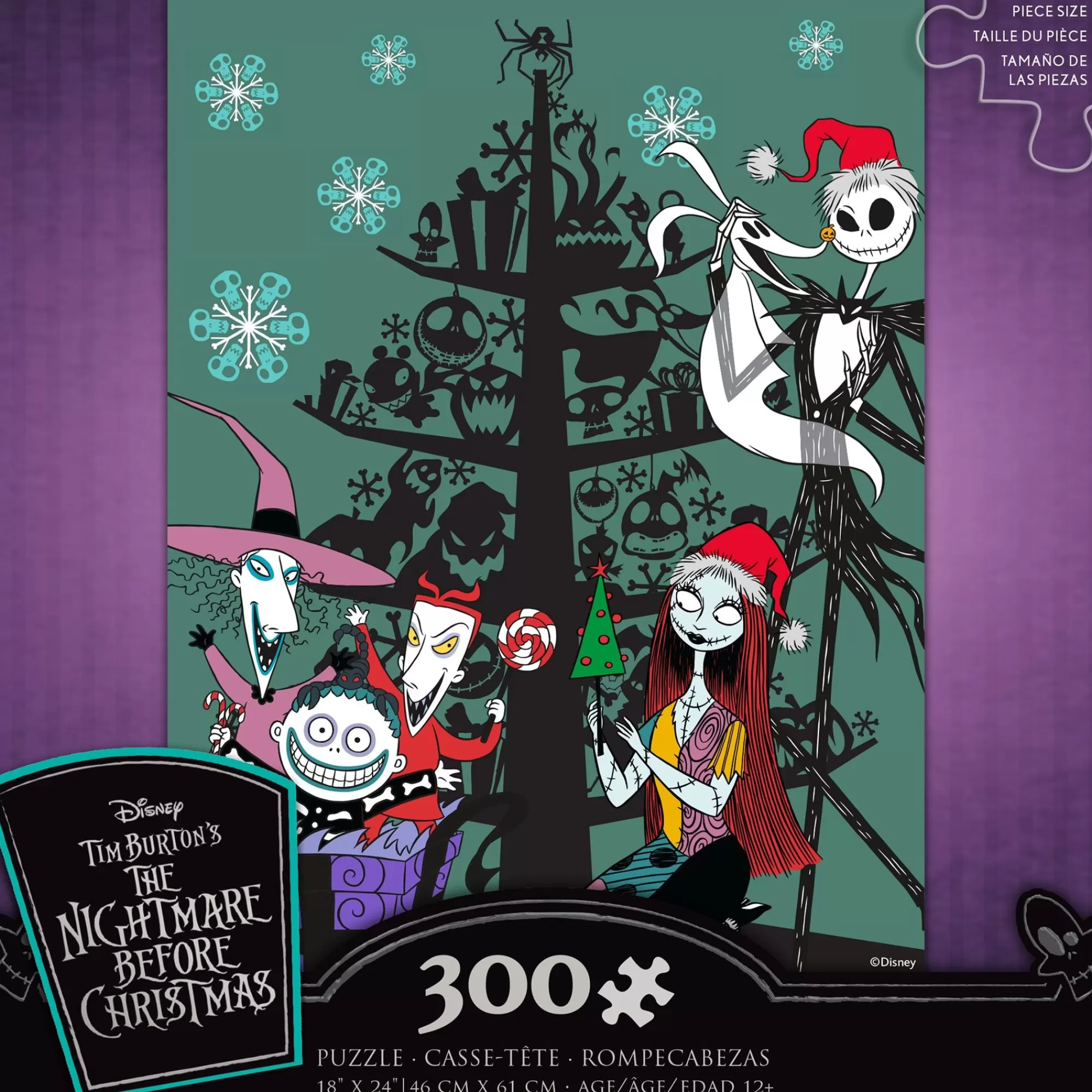 Ceaco Nightmare Before Christmas - Christmas Tree - 300 Piece Puzzle* Holiday Puzzles