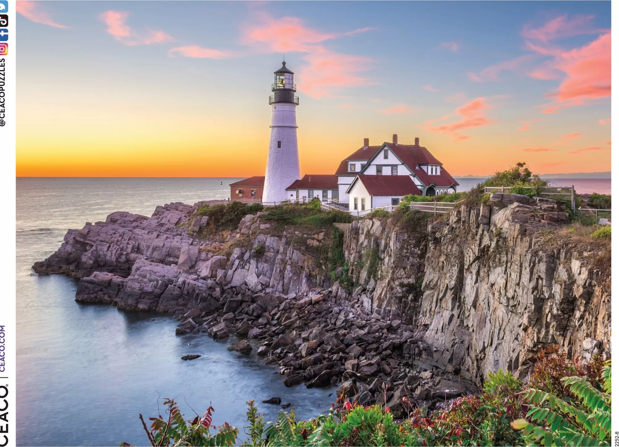 Ceaco Scenic Photography - Portland Lighthouse - 300 Piece Puzzle* Made In Usa' Puzzles