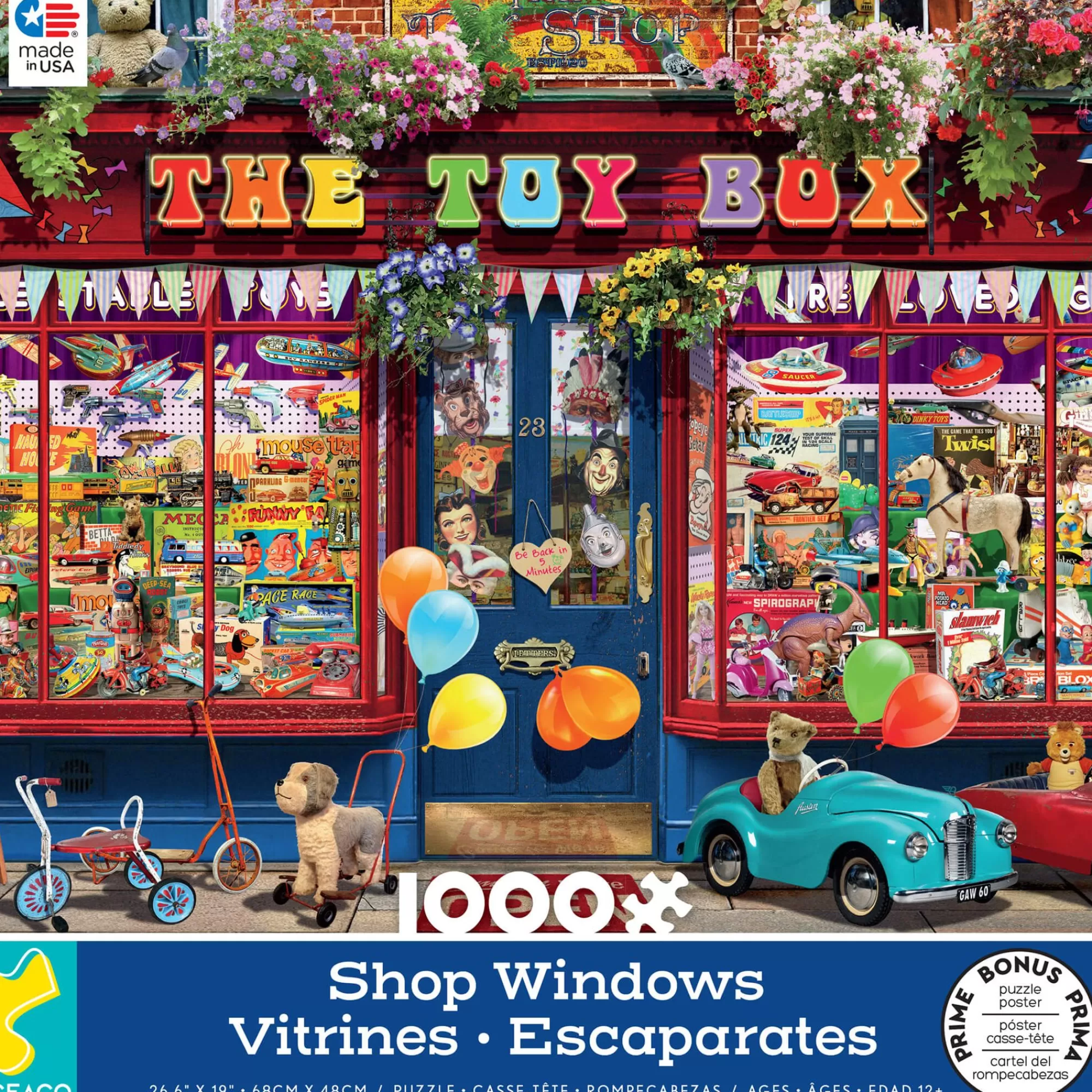 Ceaco Shop Windows - Toy Box - 1000 Piece Puzzle* Made In Usa' Puzzles