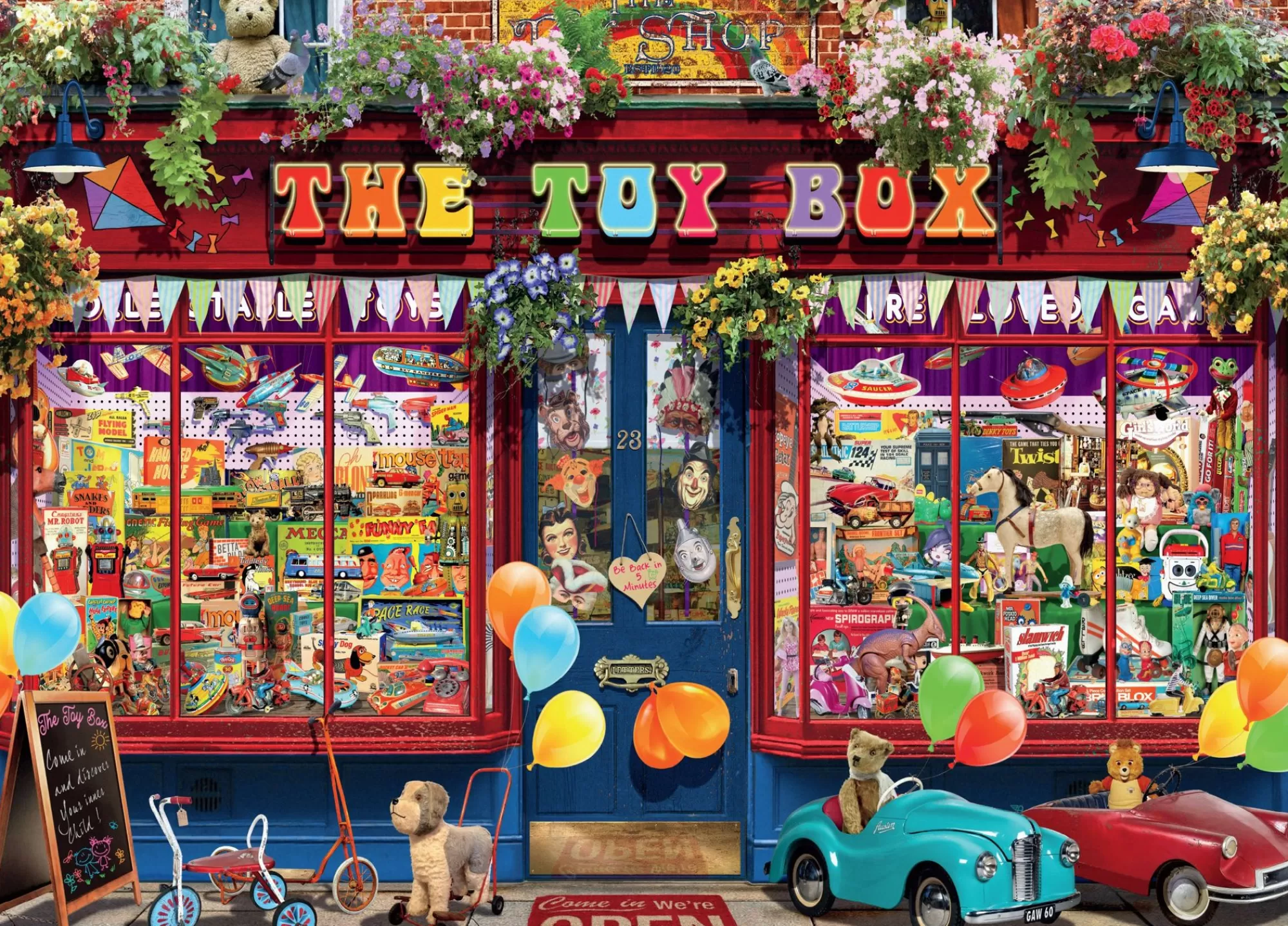 Ceaco Shop Windows - Toy Box - 1000 Piece Puzzle* Made In Usa' Puzzles