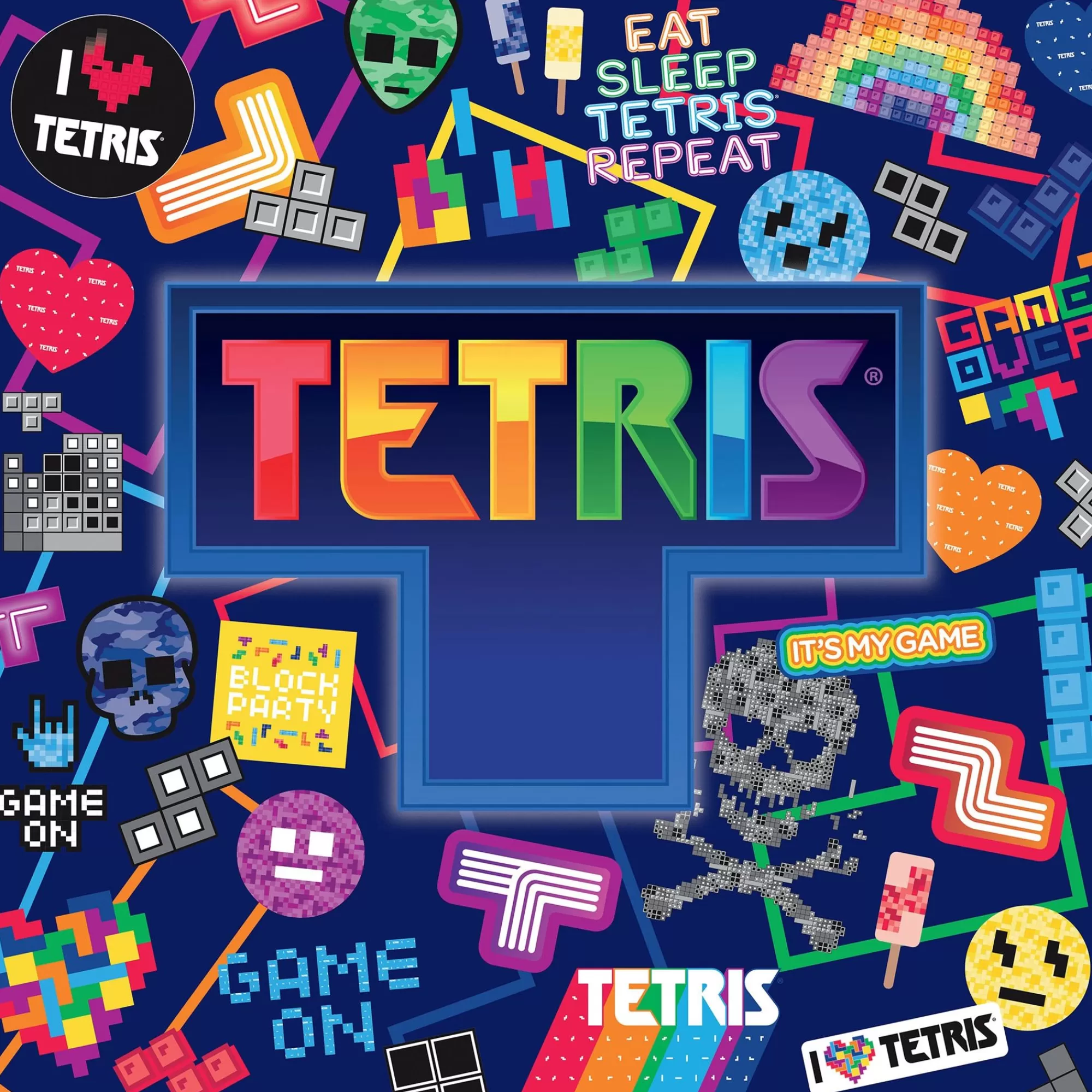 Ceaco Tetris - Sticker Collage - 750 Piece Puzzle* Collage Puzzles