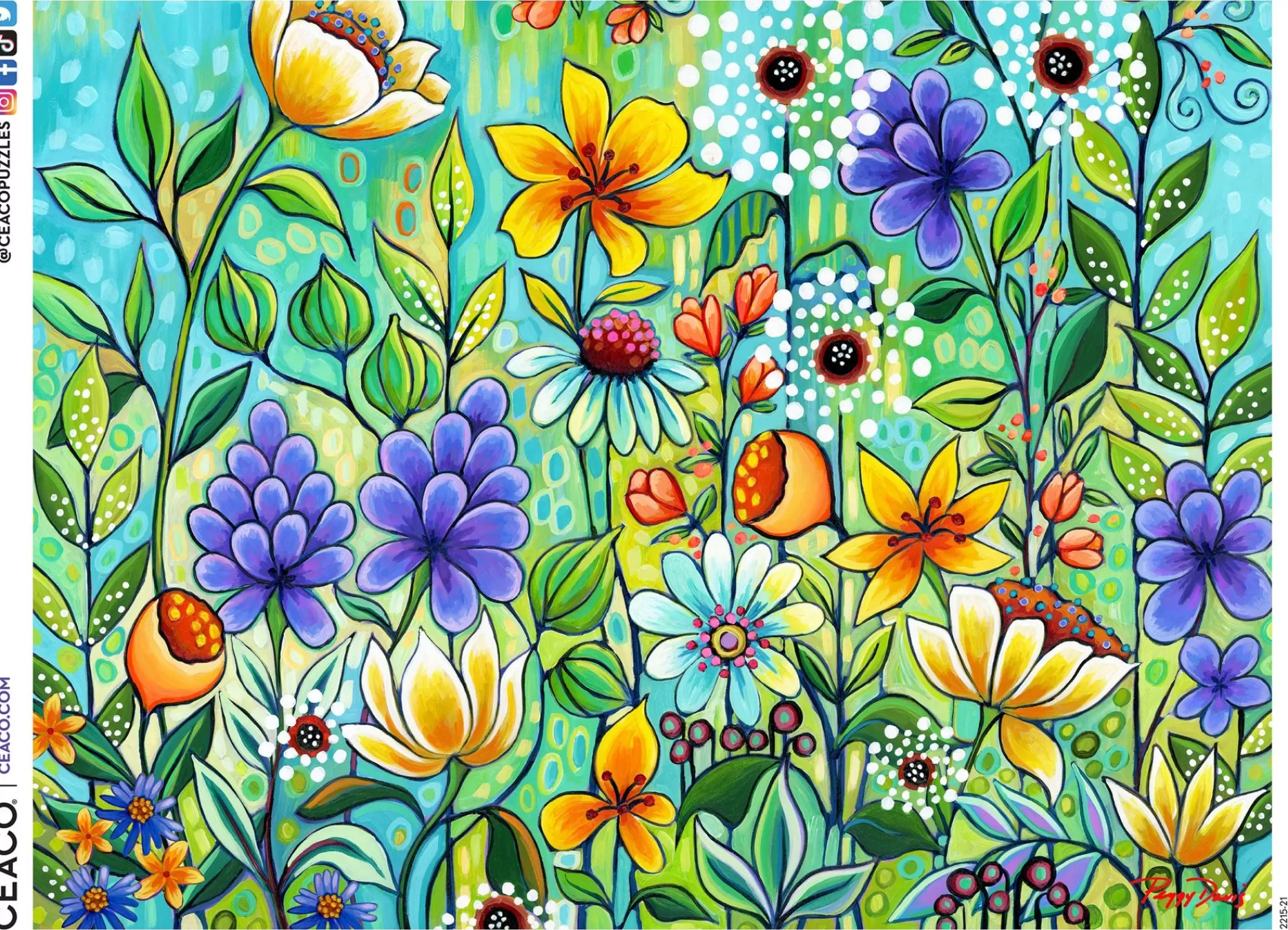 Ceaco The Garden Party- 300 Piece Puzzle* Flowers Puzzles