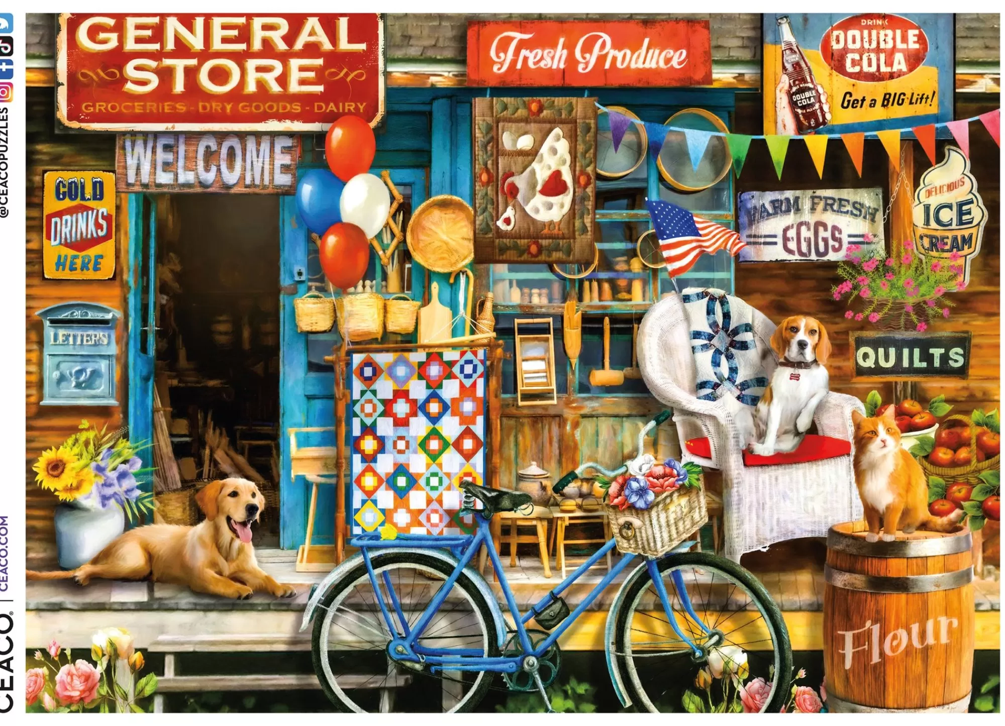 Ceaco The General Store - 1000 Piece Puzzle* Made In Usa' Puzzles