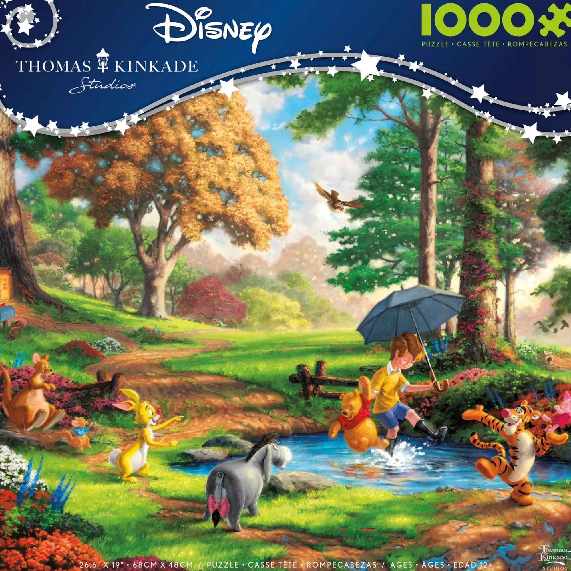 Ceaco Thomas Kinkade Disney - Winnie The Pooh - 1000 Piece Puzzle* Disney Puzzles